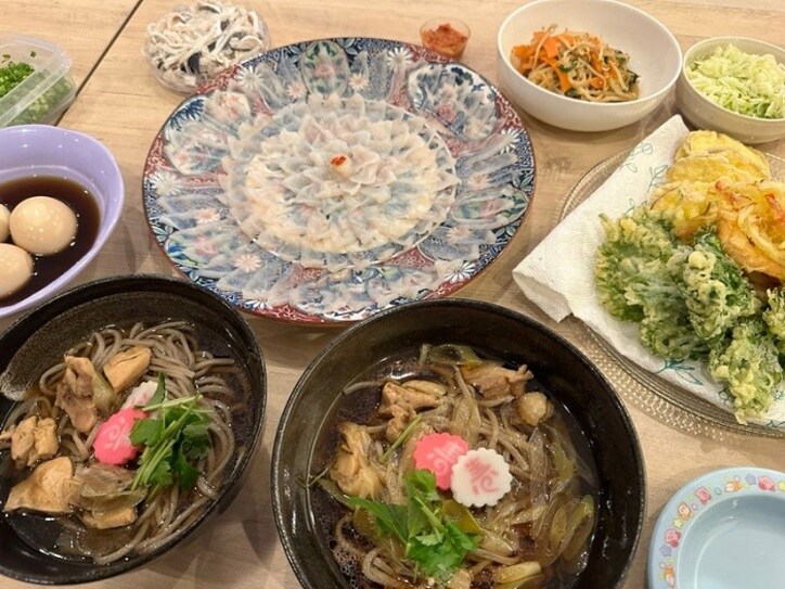  杉浦太陽、妻・辻希美の手料理を公開「みんなで温まりました」 